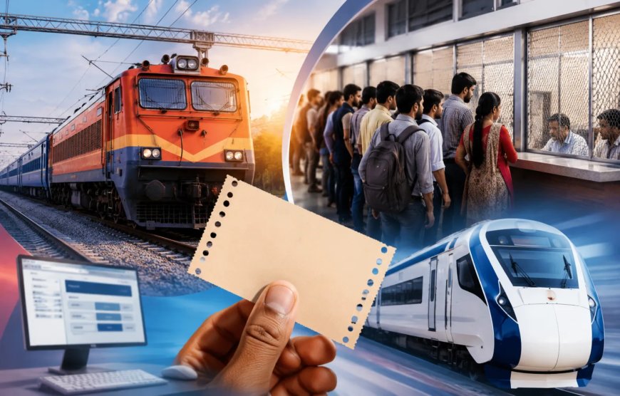 1 अगस्त से जाएगा तत्काल टिकट नियमों में बड़ा बदलाव! जानें नई प्रक्रिया