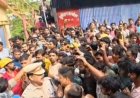 विष्णुगाड-पीपलकोटी परियोजना में मजदूरों का उग्र प्रदर्शन: उपेक्षित सुरक्षा मानक और मुआवजे विवाद
