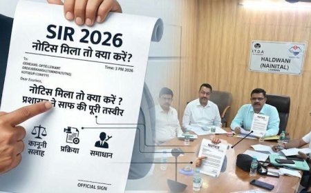 उत्तराखंड में SIR नोटिस का सामना कर रहे हैं? जानें क्या करें