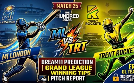 ML vs TRT Dream11 Prediction Match 25: पिच रिपोर्ट, संभावित प्लेइंग 11 और फैंटसी टिप्स