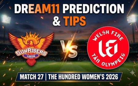 SUL-W vs WEF-W Dream11 Prediction Match 27: The Hundred Women 2026