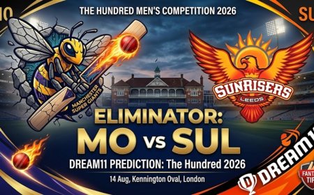 MO vs SUL Dream11 Prediction Eliminator 2026: Playing 11, Pitch Report & Fantasy Tips