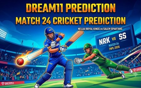 NRK vs SS Dream11 Prediction: Match 24 TNPL 2026 - Complete Guide for Fantasy Teams