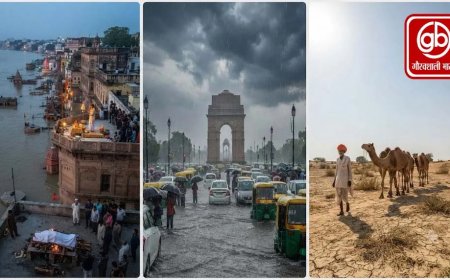 वाराणसी के सभी 84 घाट जलमग्न, मानसून ने बढ़ाई चिंता