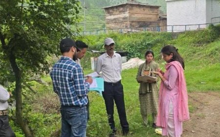 सीता माता सर्किट विकसित करने की कवायद तेज, अफसरों ने ग्राउंड पर जाकर किया निरीक्षण