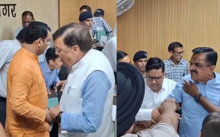रुद्रपुर: SIR की बैठक में भाजपा और कांग्रेस नेताओं के बीच तीखी बहस, राजकुमार ठुकराल एवं विधायक शिव अरोड़ा का आमना-सामना