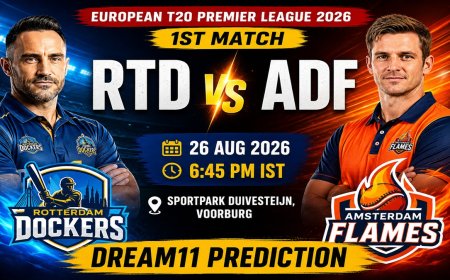 RTD vs ADF Dream11 भविष्यवाणी: ड्रीम11 टीम, संभावित XI और फैंटेसी टिप्स
