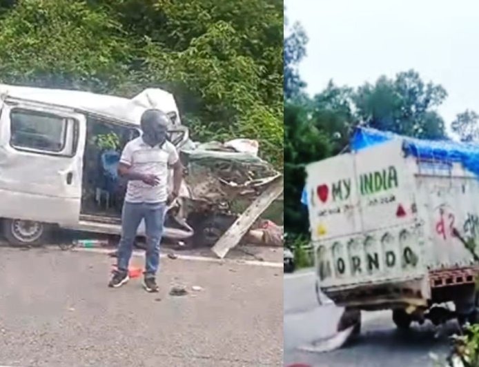 देहरादून में दर्दनाक सड़क हादसा: इको कार की लोडर से टक्कर, 2 की मौत, 3 गंभीर घायल