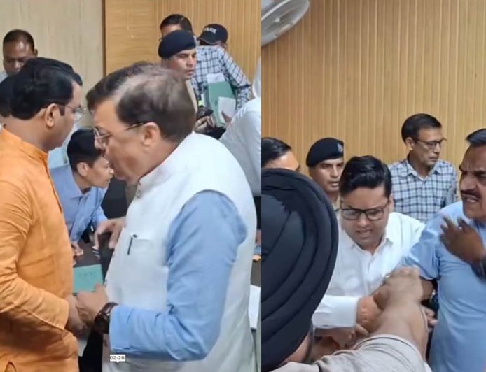 रुद्रपुर: SIR की बैठक में भाजपा और कांग्रेस नेताओं के बीच तीखी बहस, राजकुमार ठुकराल एवं विधायक शिव अरोड़ा का आमना-सामना