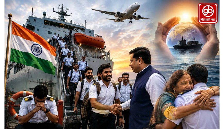 पश्चिम एशिया में संकट: भारत ने 4,052 नाविकों को सुरक्षित घर वापस लाने की की बड़ी उपलब्धि