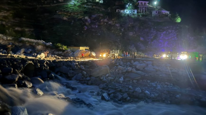 तमक नाले पर यातायात बहाली: त्वरित कार्रवाई से शुरू हुआ आवागमन
