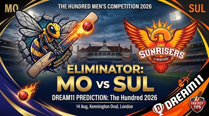 MO vs SUL Dream11 Prediction Eliminator 2026: Playing 11, Pitch Report & Fantasy Tips