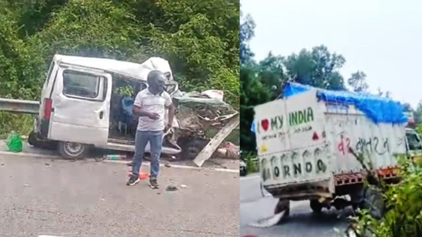 देहरादून में दर्दनाक सड़क हादसा: इको कार की लोडर से टक्कर, 2 की मौत, 3 गंभीर घायल