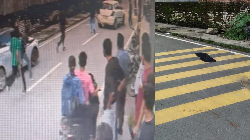 देहरादून में हरियाणा नंबर की कार में फायरिंग, एक युवक घायल