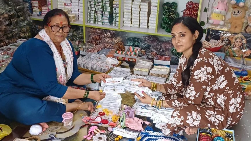 देहरादून: सास-बहू की जोड़ी ने हाथ से बनी राखियों से बटोरी सफलता, स्वरोजगार में मिली आत्मनिर्भरता