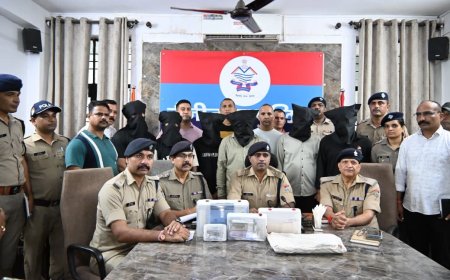 हल्द्वानी में अंतरराष्ट्रीय साइबर सिंडिकेट का भंडाफोड़, छह गिरफ्तार