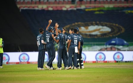 UPL 2026 में चौके-छक्कों की बरसात, यूएसएन-देहरादून-नैनीताल ने मारी बाजी; 10 ओवर के मैचों में दिखा जबरदस्त रोमांच