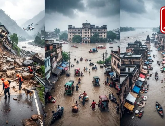उत्तराखंड में भारी बारिश से 12 मौतें, 172 सड़कें बंद