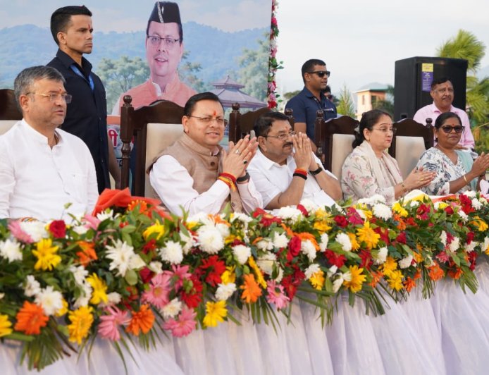 पुराने तालाब की बदली तस्वीर, ₹8.64 करोड़ का जल सृष्टि पार्क तैयार; धामी ने किया लोकार्पण