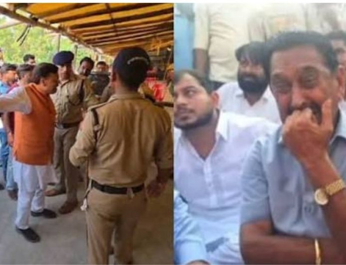 स्ट्रांग रूम में भिड़े विधायक-पूर्व विधायक, बेहड़ को थप्पड़ मारने के आरोप से मचा बवाल