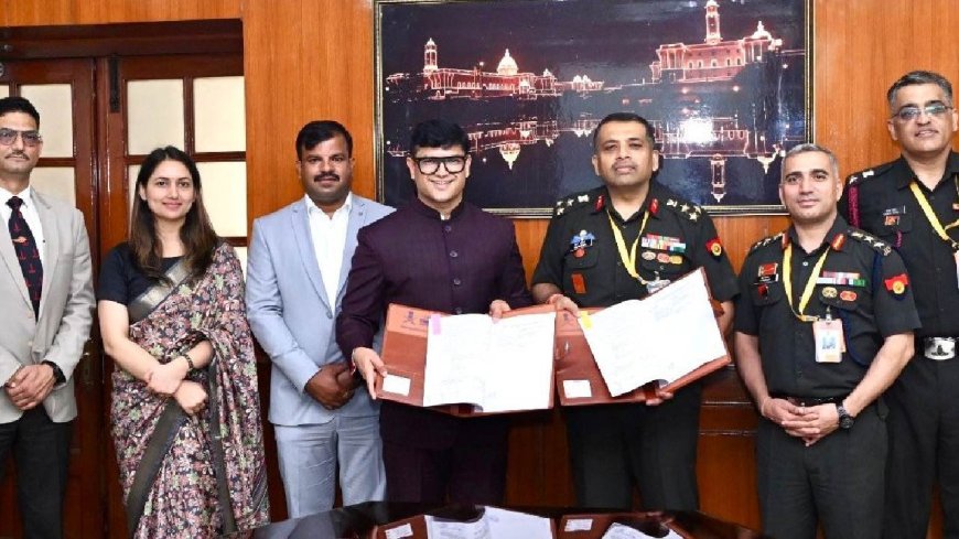 भारतीय सेना और CIMS & UIHMT के बीच करार, उच्च शिक्षा में  शहीदों के आश्रितों की 100% फीस माफ,सेवारत सैनिकों के बच्चों को मिलेगी 40% छूट