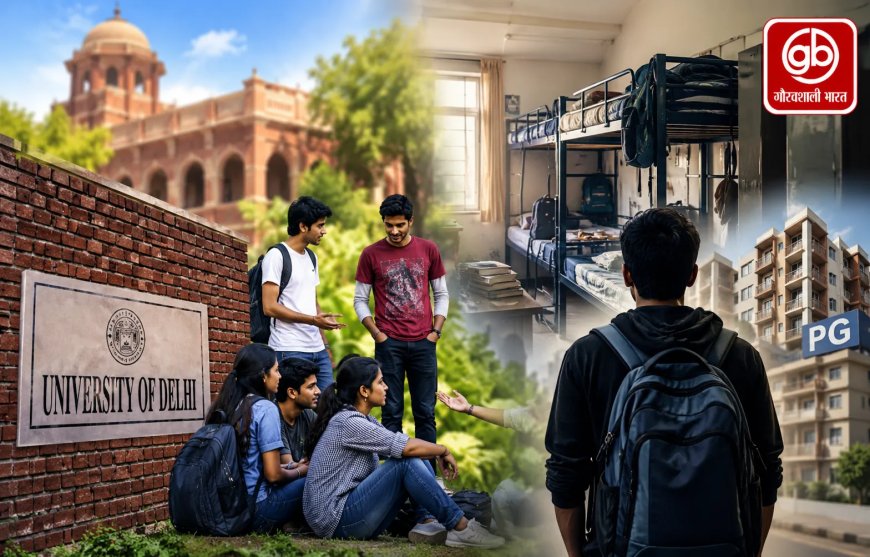 DU में हॉस्टल संकट: 2.5 लाख छात्रों पर सिर्फ 7 हजार बेड