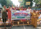 ग्राम प्रधानों ने सचिवालय कूच किया, बैरिकेडिंग तोड़कर धरना दिया