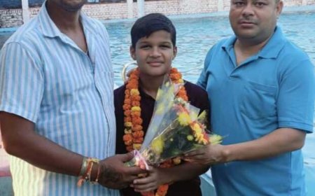 हल्द्वानी : (बधाई) युवा तैराक रूद्र जोशी ने शानदार प्रदर्शन, भोपाल में जीता गोल्ड