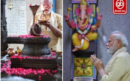 पीएम मोदी के सार्वजनिक जीवन की 25 वर्षों की यात्रा: गणेश पूजा और विशेष आयोजन