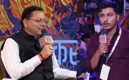 CM धामी बोले युवाओं की मेहनत और हौसले से विकसित उत्तराखंड की यात्रा जारी है, देवभूमि डायलॉग के कार्यक्रम में युवाओं से संवाद