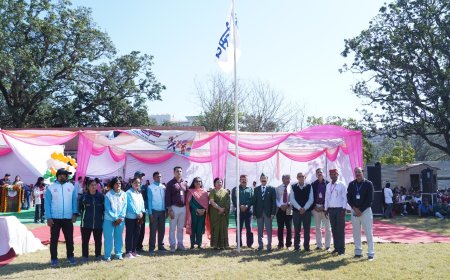 SGRRU में खेलों का महाकुंभ शुरू, 5000 से ज्यादा खिलाड़ी दिखाएंगे दमखम; 2 नवंबर तक मैदान में होगा मुकाबला!
