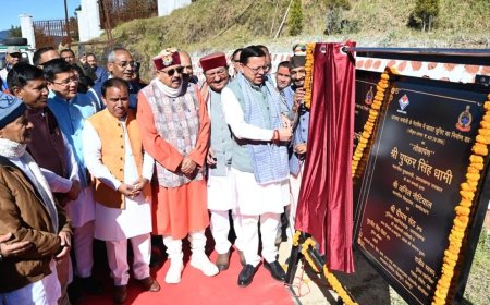 मुख्यमंत्री ने गैरसैंण में 231.91 करोड़ रुपये की 12 विकास योजनाओं का किया लोकार्पण एवं शिलान्यास