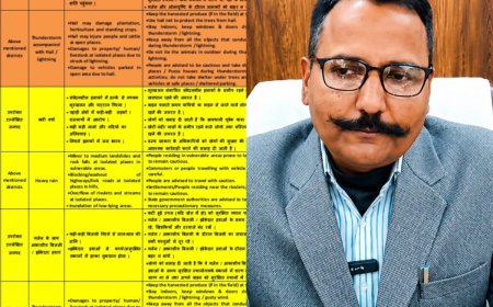 नैनीताल :सावधान नैनीताल, बिजली-ओले और तेज हवाओं का खतरा नदी-नालों से दूर रहने की अपील