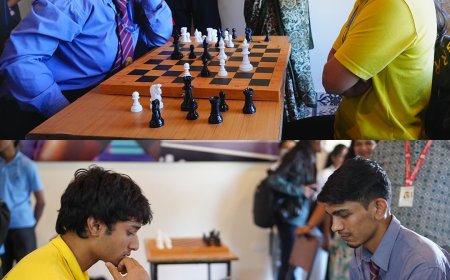 SGRRU खेलोत्सव में खिलाड़ियों की टक्कर, शतरंज से बैडमिंटन तक मैदान में दिखा दमखम