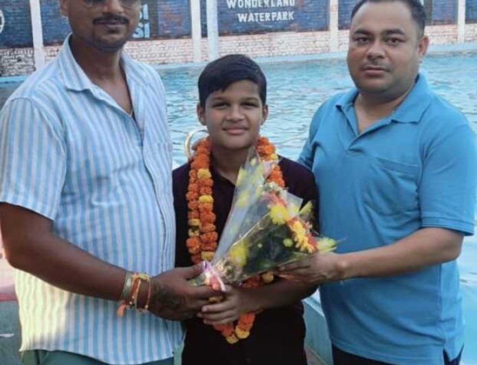 हल्द्वानी : (बधाई) युवा तैराक रूद्र जोशी ने शानदार प्रदर्शन, भोपाल में जीता गोल्ड