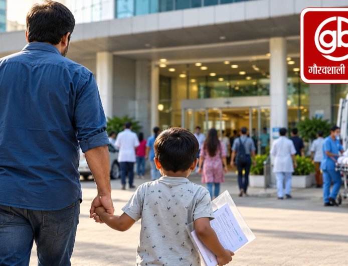 बच्चे की किडनी खराब बताई, दूसरी जांच में टाइफाइड निकला
