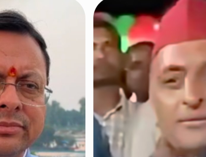 उत्तराखण्ड के अपमान पर अखिलेश मांगें माफी – धामी