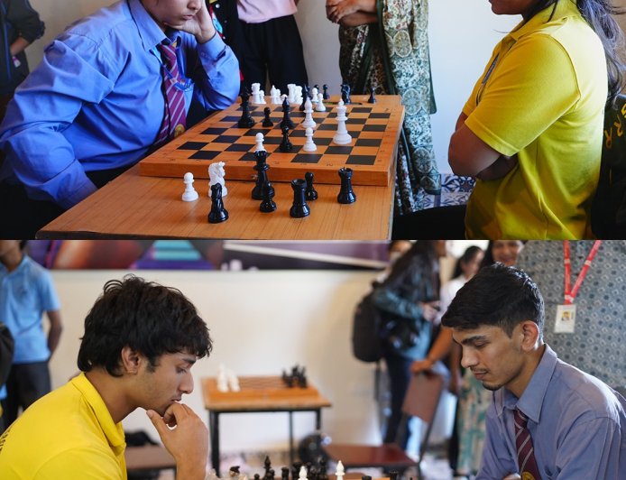 SGRRU खेलोत्सव में खिलाड़ियों की टक्कर, शतरंज से बैडमिंटन तक मैदान में दिखा दमखम