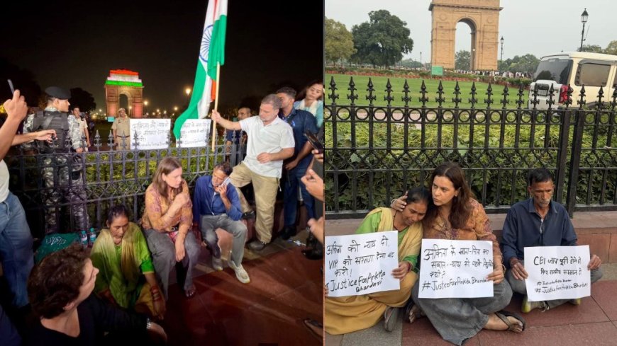 अंकिता भंडारी केस: वीआईपी को इनाम के खिलाफ इंसाफ की माँग में माता-पिता का इंडिया गेट धरना