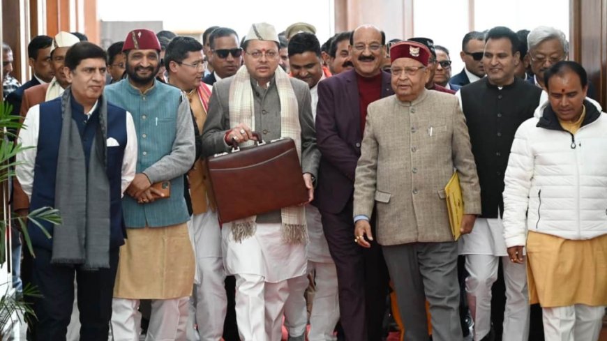 धामी सरकार ने पेश किया 7,844.18 करोड़ रुपये का अनुपूरक बजट, विकास योजनाओं के लिए खोला खजाना