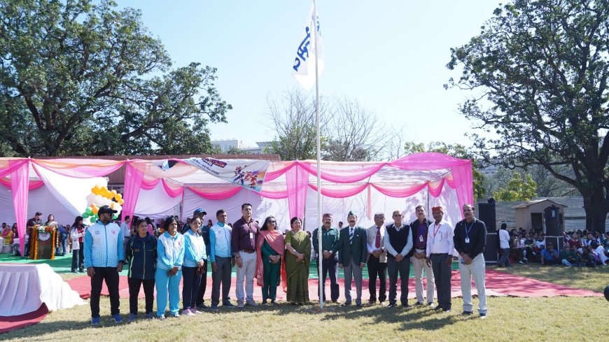 SGRRU में खेलों का महाकुंभ शुरू, 5000 से ज्यादा खिलाड़ी दिखाएंगे दमखम; 2 नवंबर तक मैदान में होगा मुकाबला!