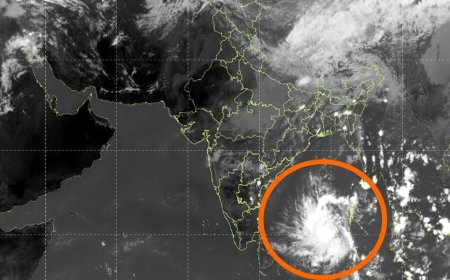 बंगाल की खाड़ी में उठेगा चक्रवाती तूफान! आंध्र प्रदेश पर मंडराया खतरा